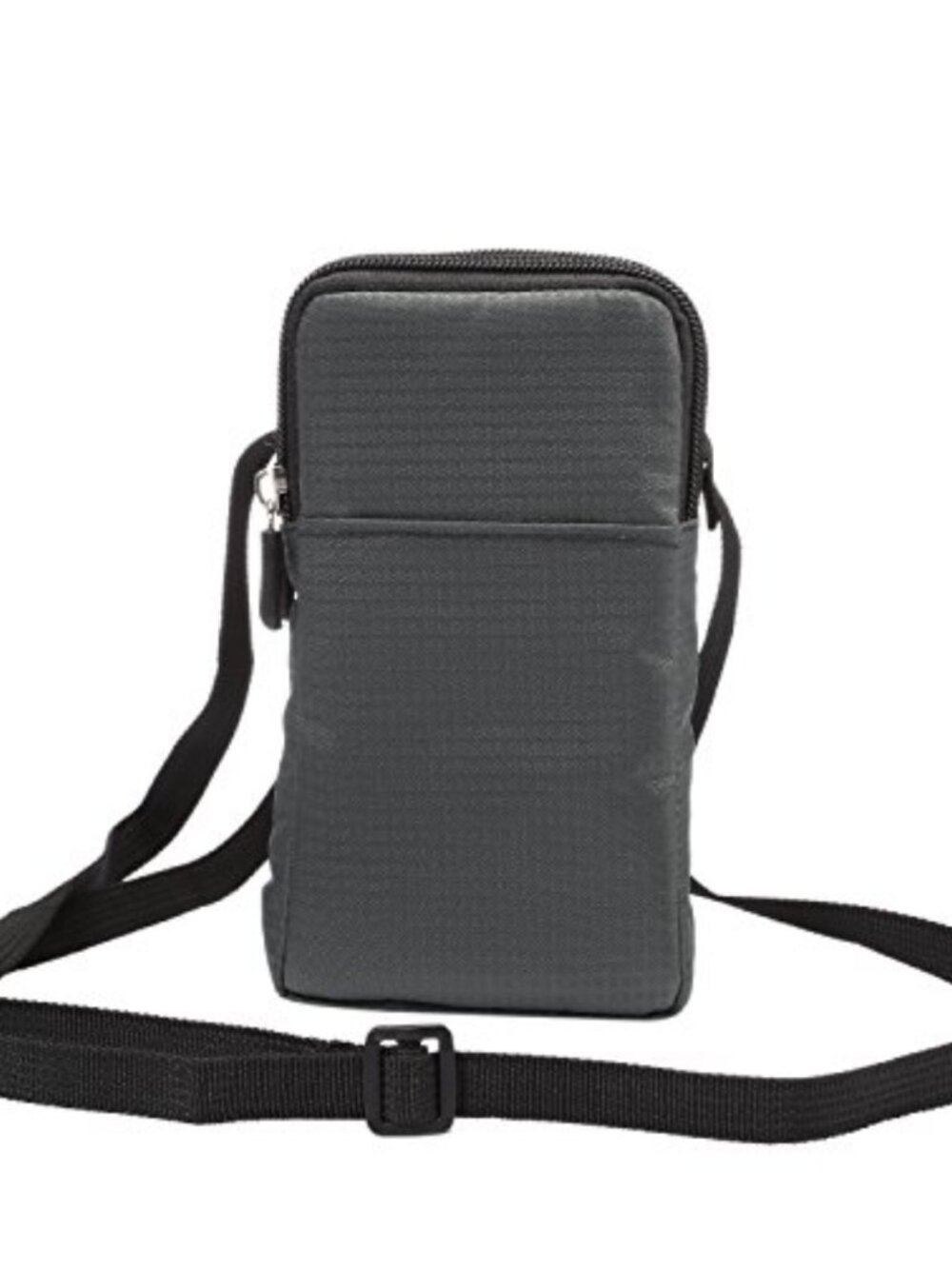Nylon Smartphone Waist Bag, 6.9" Crossbody Phone Holster with Adjustable Strap